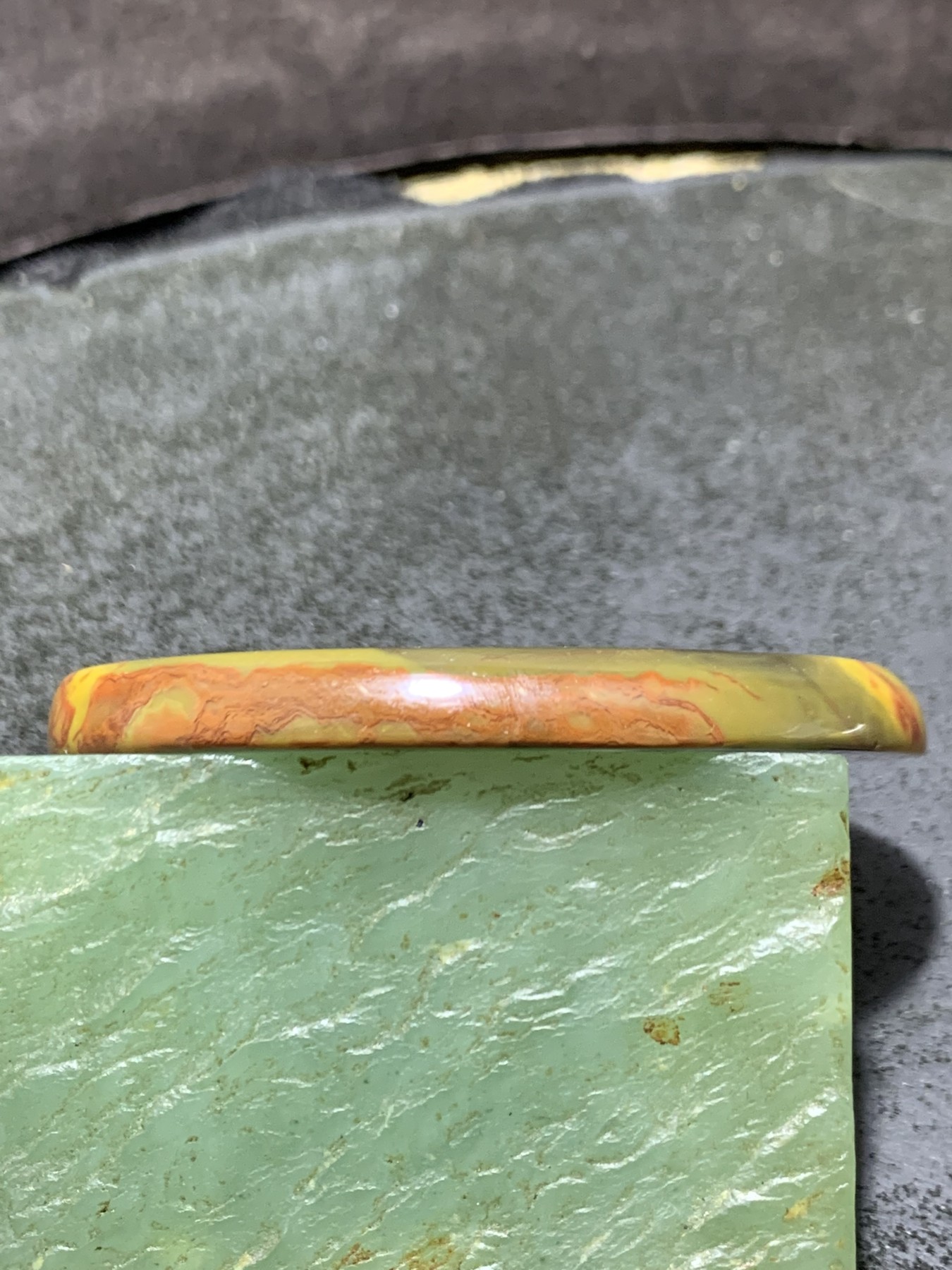 精美原皮战国红玛瑙冰飘心随形大吊坠一个