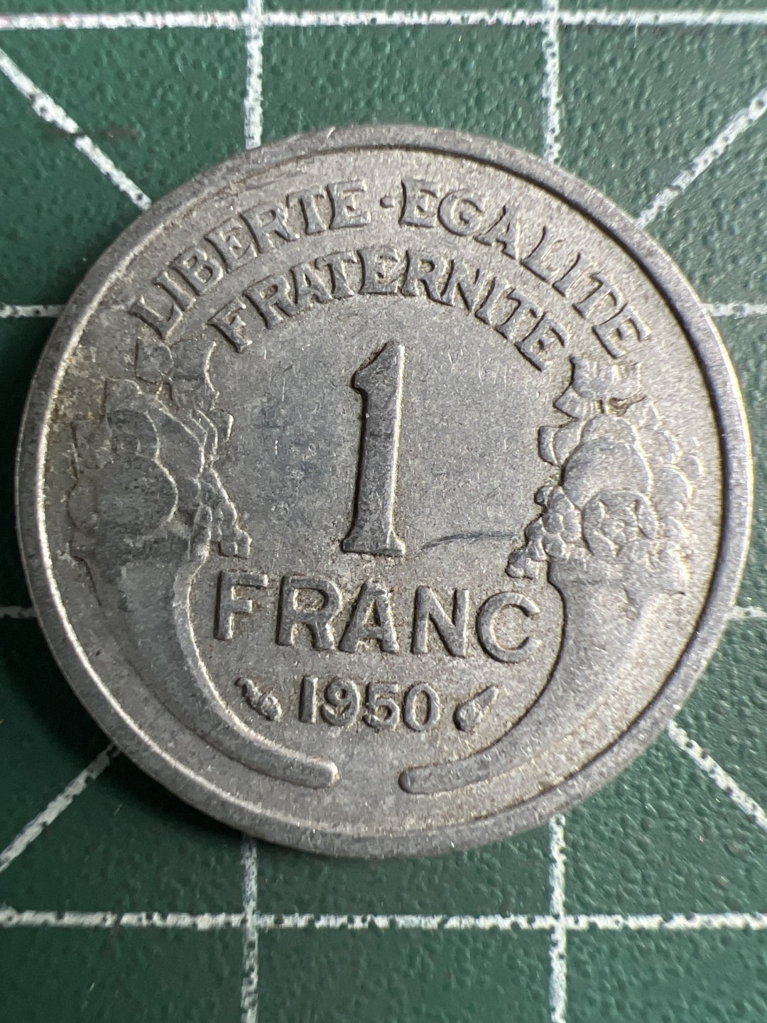 泡泡堂第347期  世界硬币 （无押金，捡漏，全场20包邮，偏远地区除外，接收代拍业务） 法国1法郎