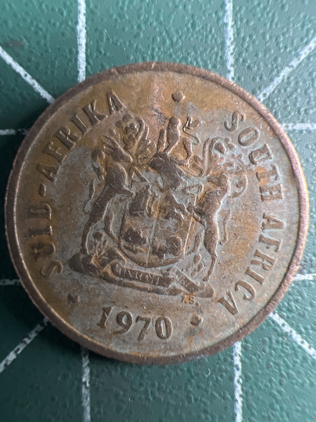 泡泡堂第348期  世界硬币 （无押金，捡漏，全场20包邮，偏远地区除外，接收代拍业务） 南非1C