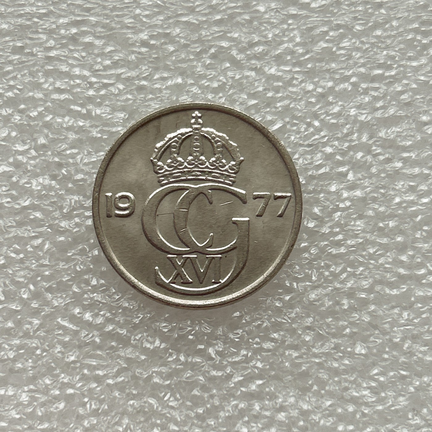 全场一元起拍 世界钱币散币场 第五期 瑞典1977年50欧尔