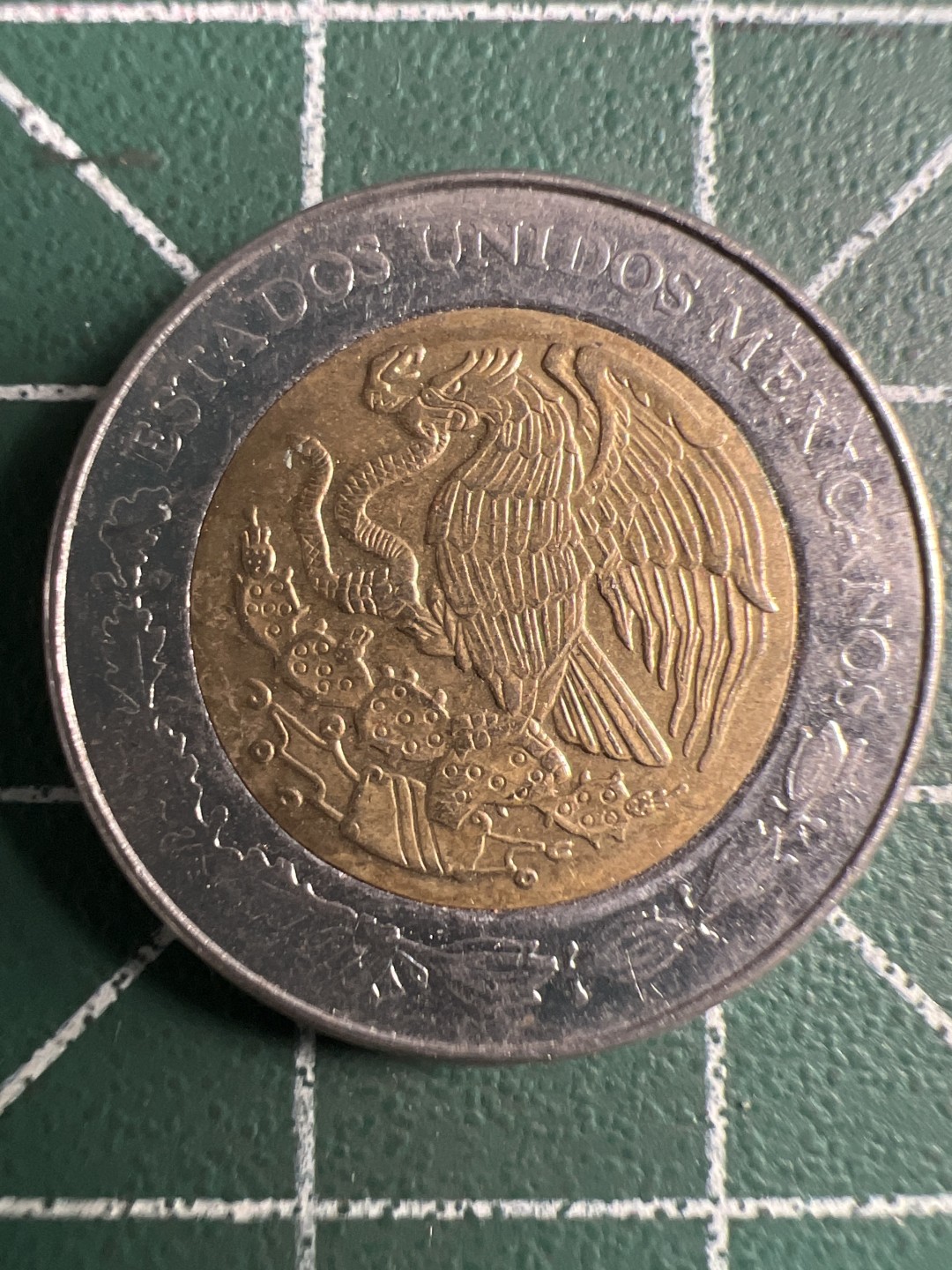 泡泡堂第347期  世界硬币 （无押金，捡漏，全场20包邮，偏远地区除外，接收代拍业务） 墨西哥1比索