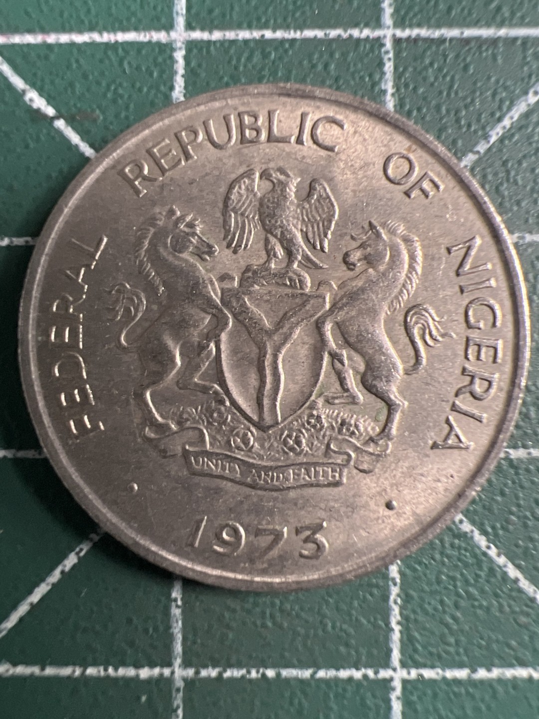 泡泡堂第347期  世界硬币 （无押金，捡漏，全场20包邮，偏远地区除外，接收代拍业务） 尼日利亚10考包