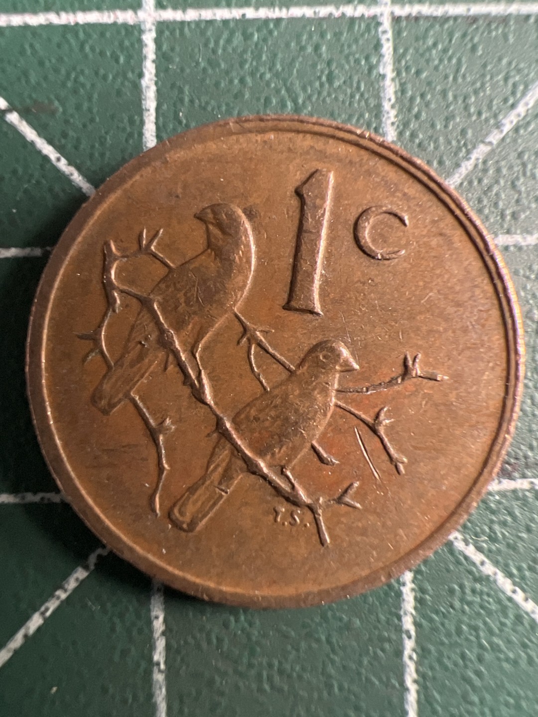 泡泡堂第347期  世界硬币 （无押金，捡漏，全场20包邮，偏远地区除外，接收代拍业务） 南非1C 