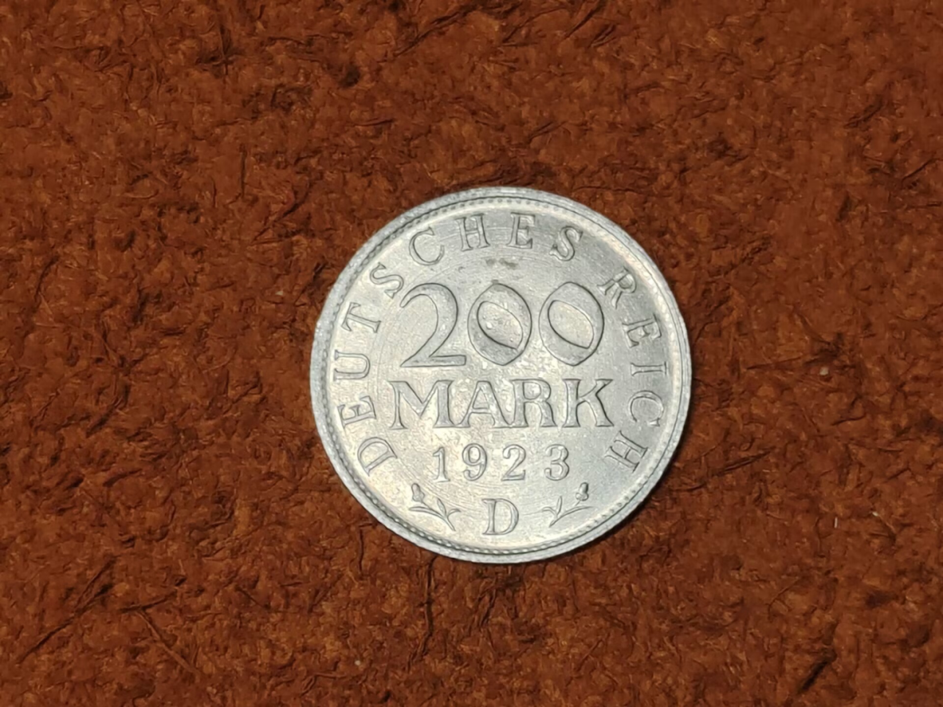 老威廉第二次麦稀奇拍卖 德国魏玛时期200马克硬币