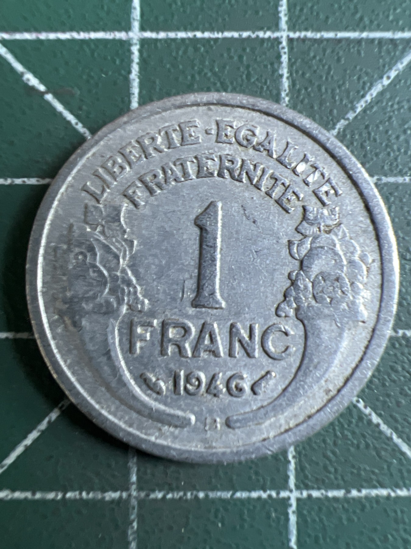 泡泡堂第349期  世界硬币 （无押金，捡漏，全场20包邮，偏远地区除外，接收代拍业务） 法国1法郎