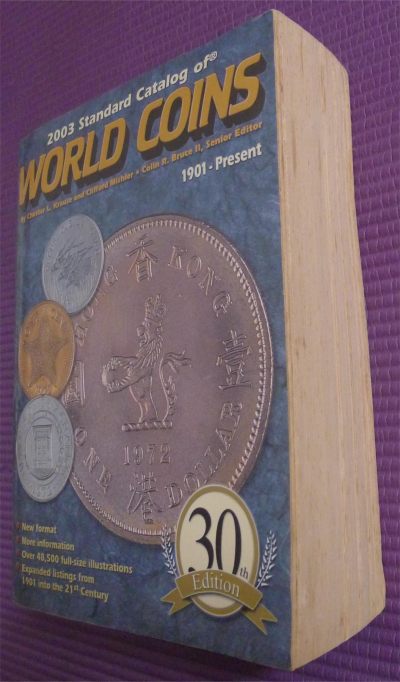 世界钱币章牌书籍专场拍卖第104期 - 砖头般厚的世界硬币目录1901-2000