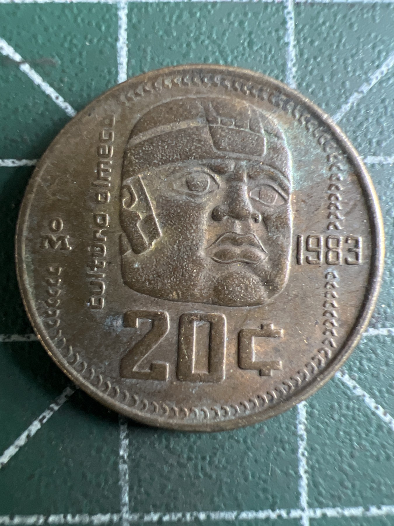 泡泡堂第349期  世界硬币 （无押金，捡漏，全场20包邮，偏远地区除外，接收代拍业务） 墨西哥20C