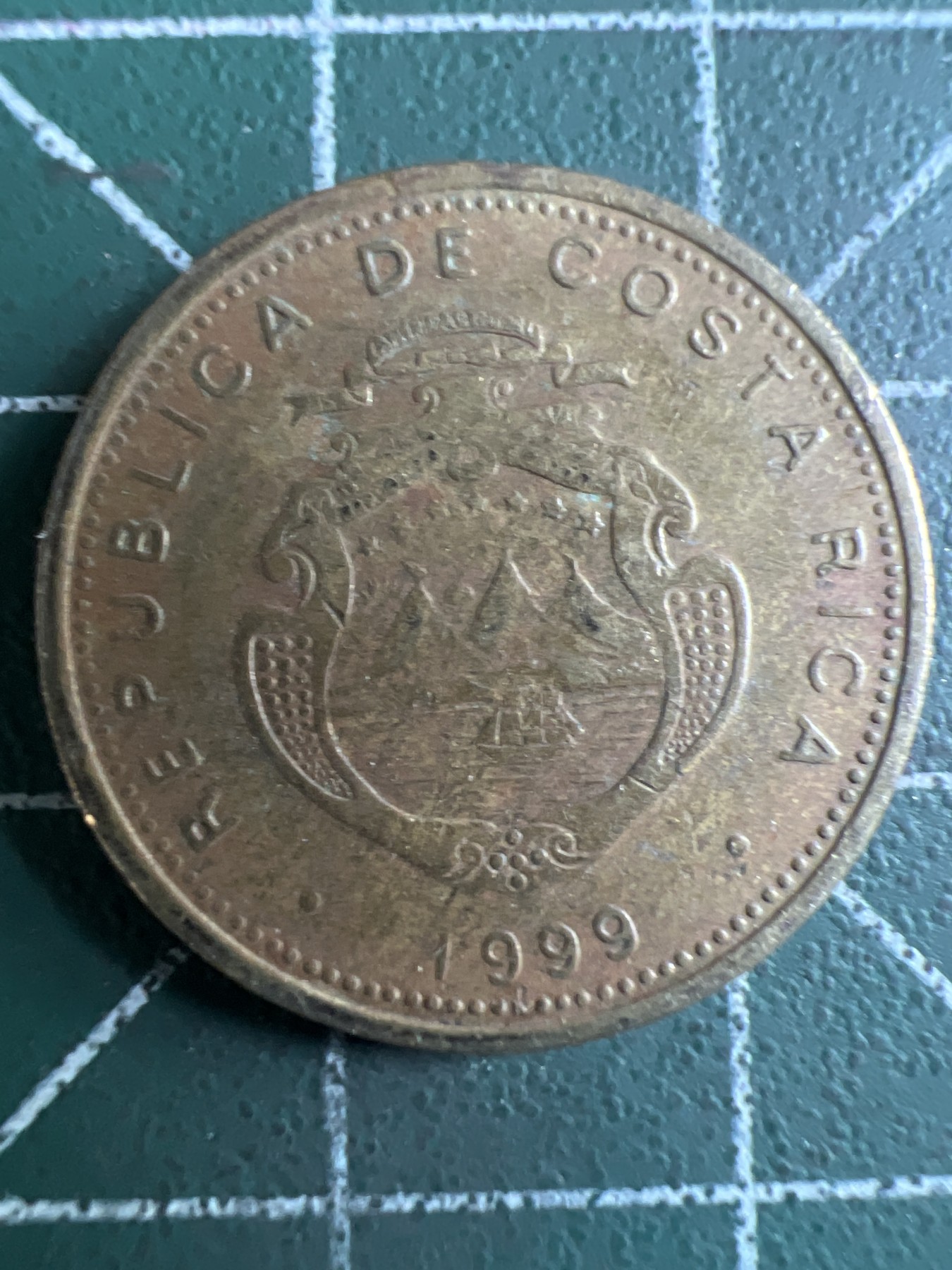 泡泡堂第349期  世界硬币 （无押金，捡漏，全场20包邮，偏远地区除外，接收代拍业务） 哥斯达黎加5克朗