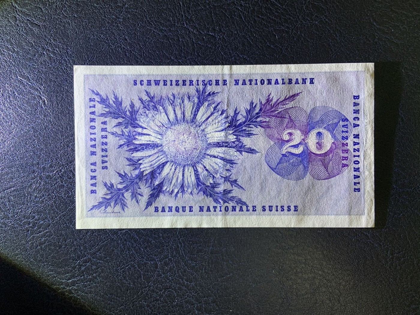 收藏联盟Quantum Auction 第271期拍卖  瑞士联邦1973年20法郎 品相AU