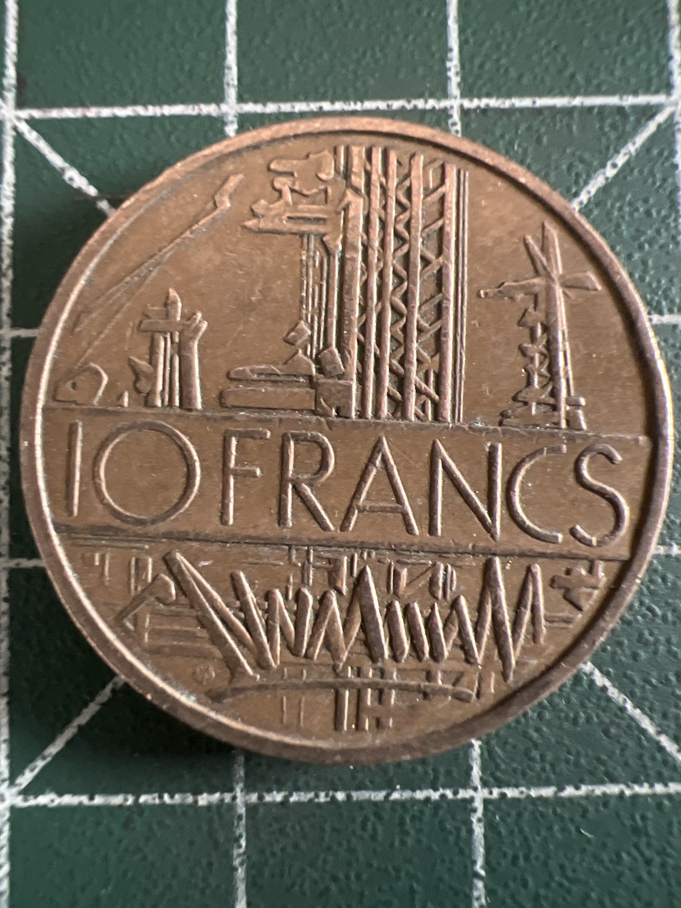 泡泡堂微拍第199幕硬币捡漏可累计专场👿👿，累计满二十元包邮，接受代拍业务 法国10法郎