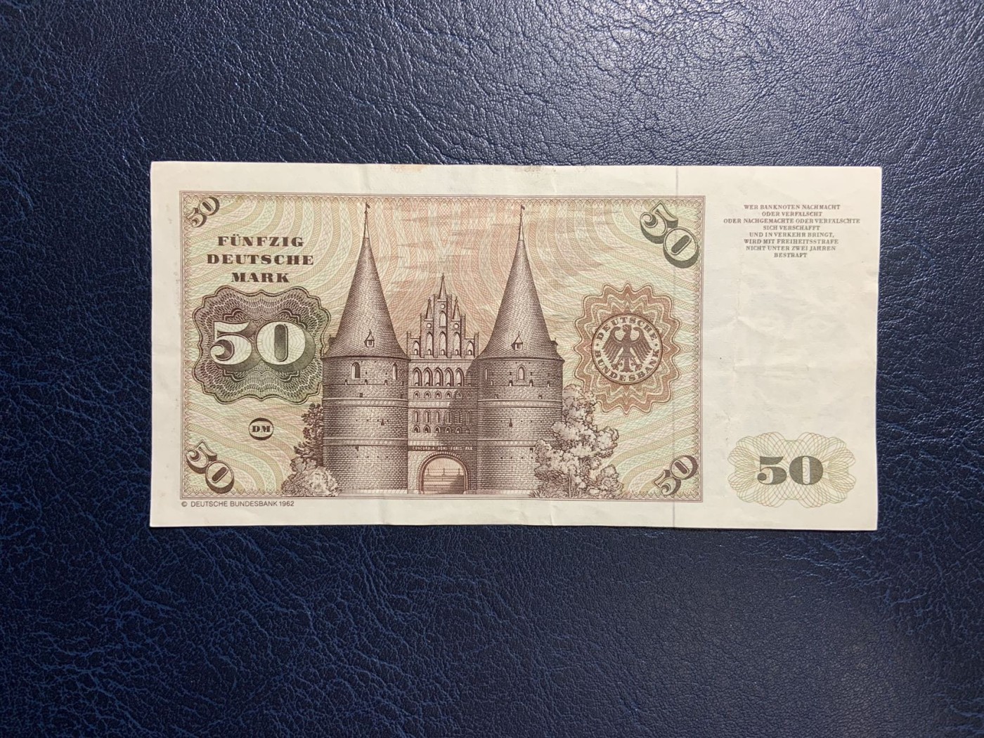 收藏联盟Quantum Auction 第271期拍卖  德国联邦1980年50马克 非全新 品相如图