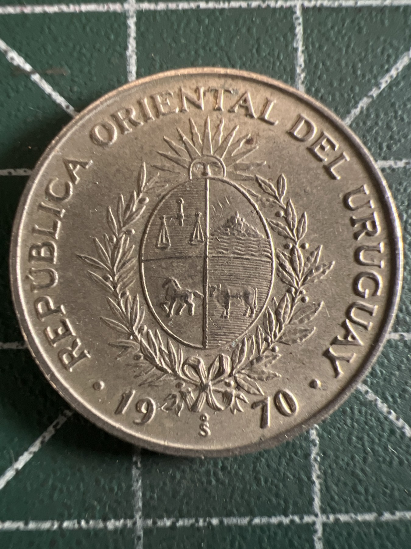 泡泡堂微拍第199幕硬币捡漏可累计专场👿👿，累计满二十元包邮，接受代拍业务 乌拉圭20分