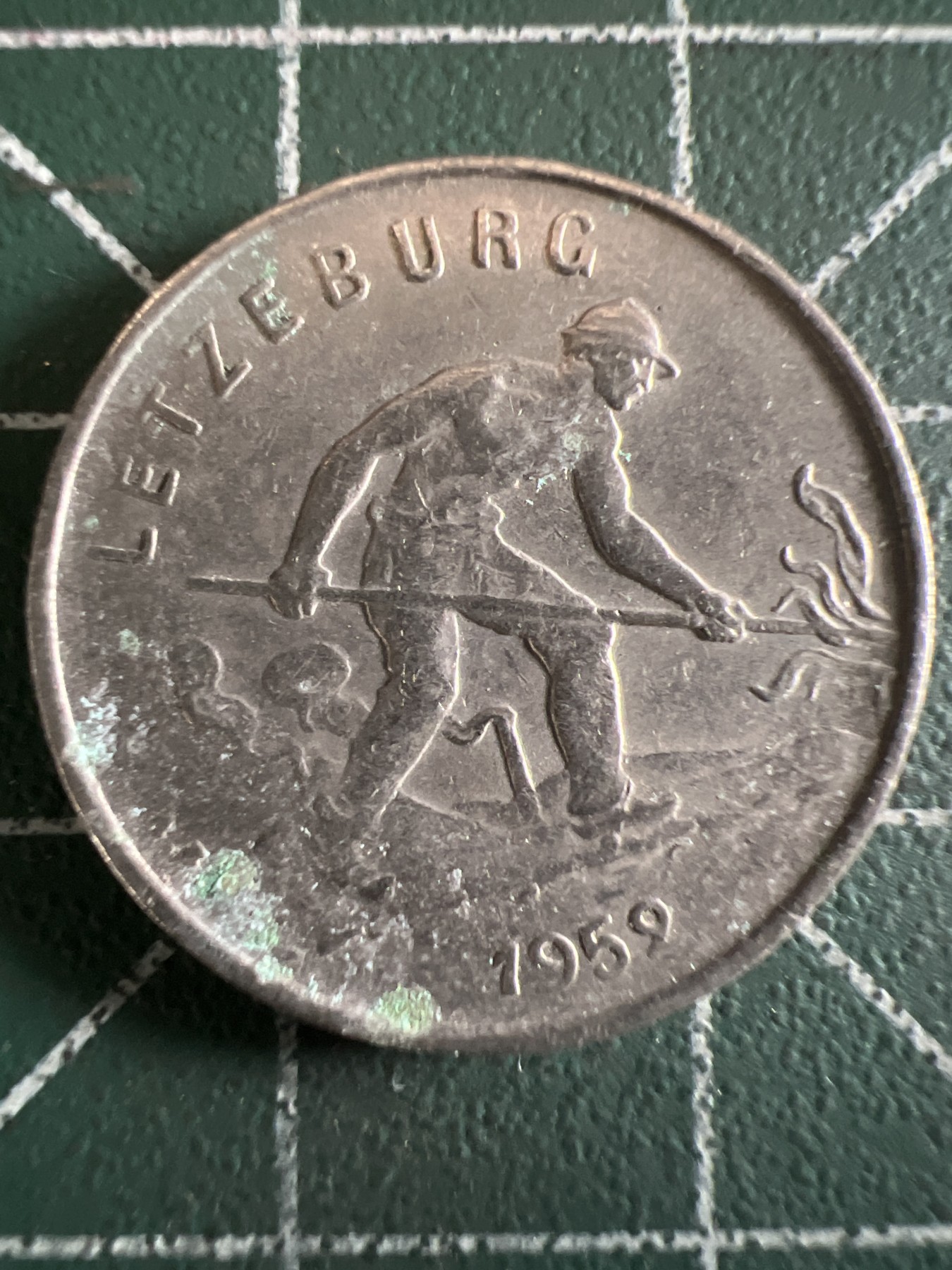 泡泡堂微拍第199幕硬币捡漏可累计专场👿👿，累计满二十元包邮，接受代拍业务 卢森堡1法郎