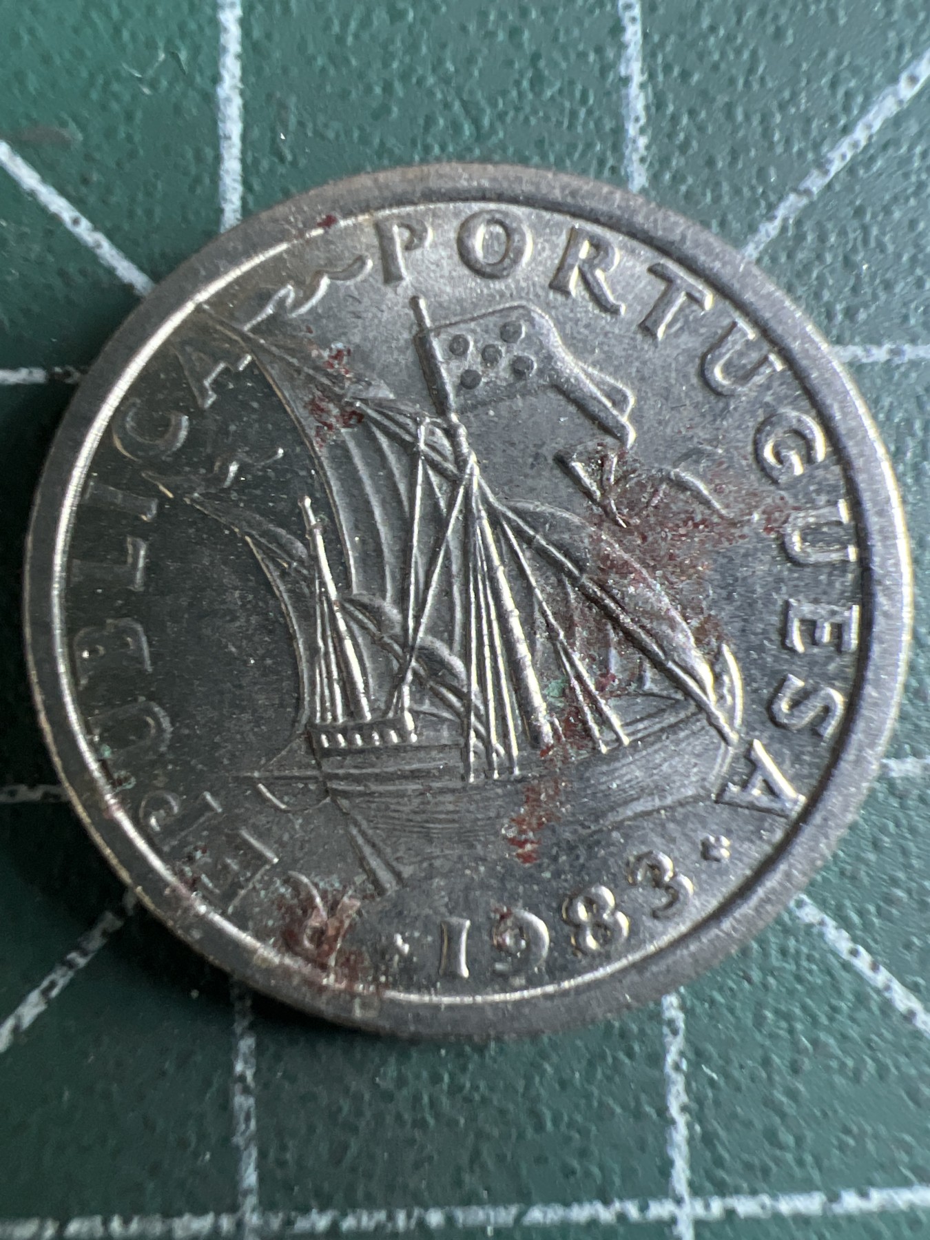 泡泡堂第349期  世界硬币 （无押金，捡漏，全场20包邮，偏远地区除外，接收代拍业务） 葡萄牙2.5埃斯库多