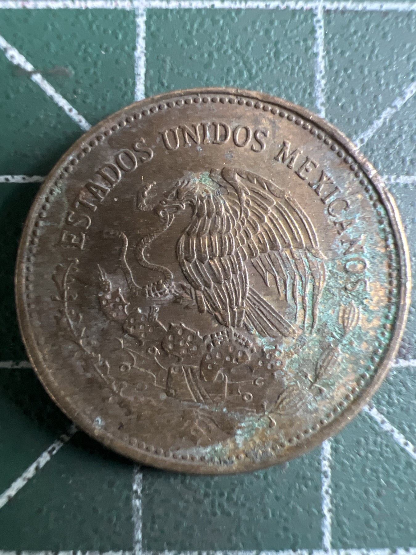 泡泡堂第349期  世界硬币 （无押金，捡漏，全场20包邮，偏远地区除外，接收代拍业务） 墨西哥20C