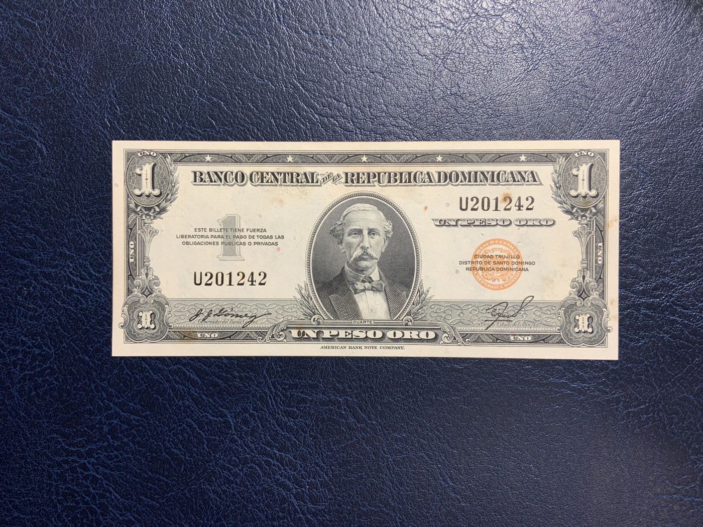 收藏联盟Quantum Auction 第271期拍卖  多米尼加1955年1比索 品相UNC-   a版单字母冠 稀少