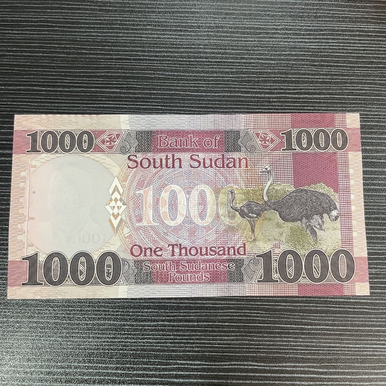 【浩洋钞市】纸钞拍卖第二期-靓号专场 全新南苏丹888