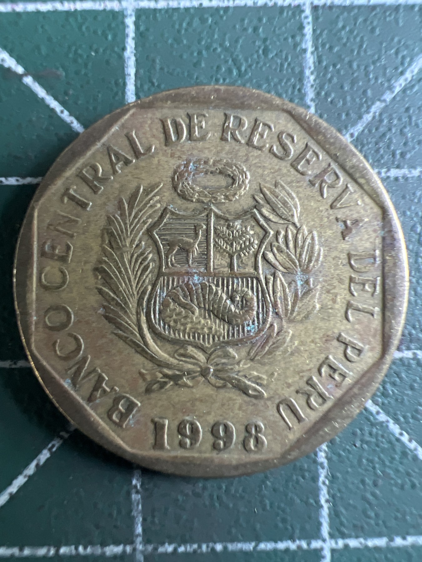 泡泡堂第349期  世界硬币 （无押金，捡漏，全场20包邮，偏远地区除外，接收代拍业务） 秘鲁十分