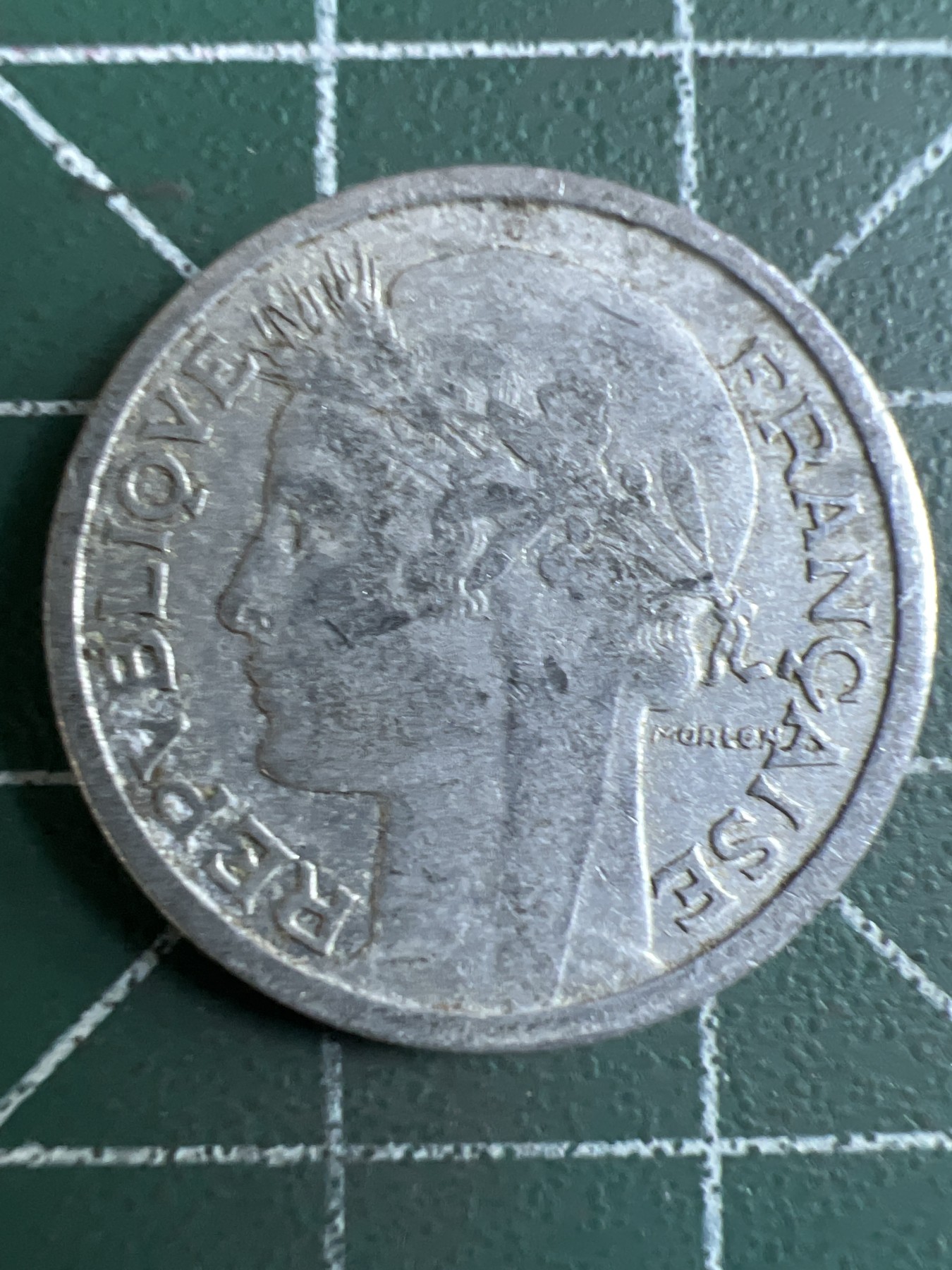 泡泡堂第349期  世界硬币 （无押金，捡漏，全场20包邮，偏远地区除外，接收代拍业务） 法国1法郎