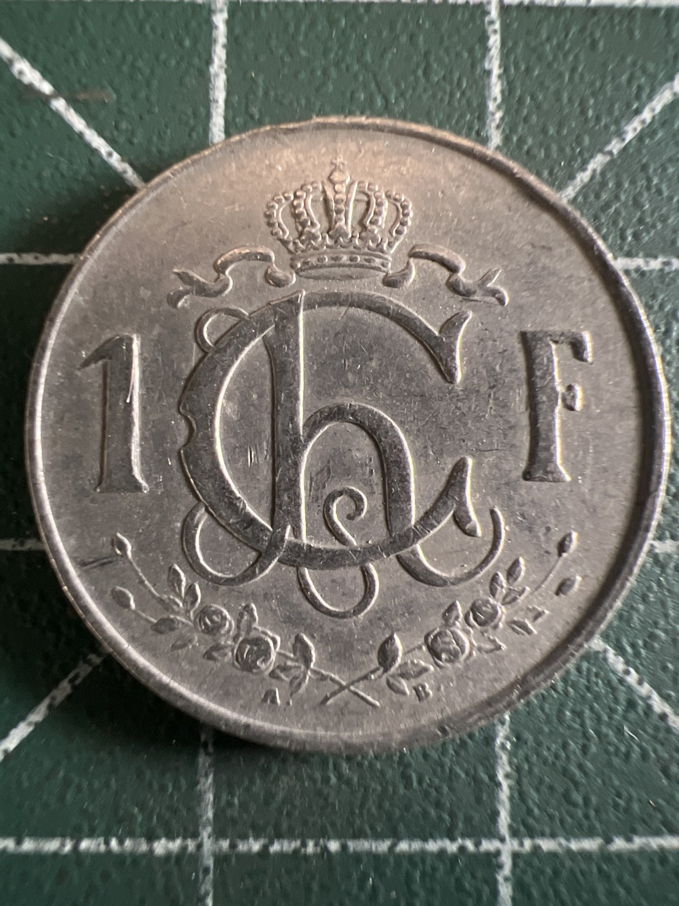 泡泡堂微拍第199幕硬币捡漏可累计专场👿👿，累计满二十元包邮，接受代拍业务 卢森堡1法郎