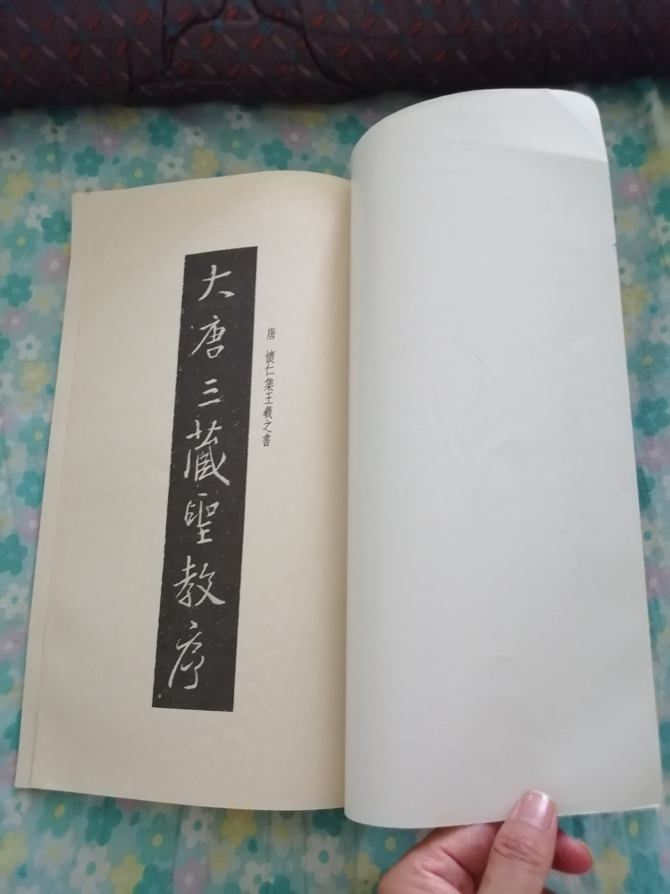 《怀仁集王義之书圣教序》