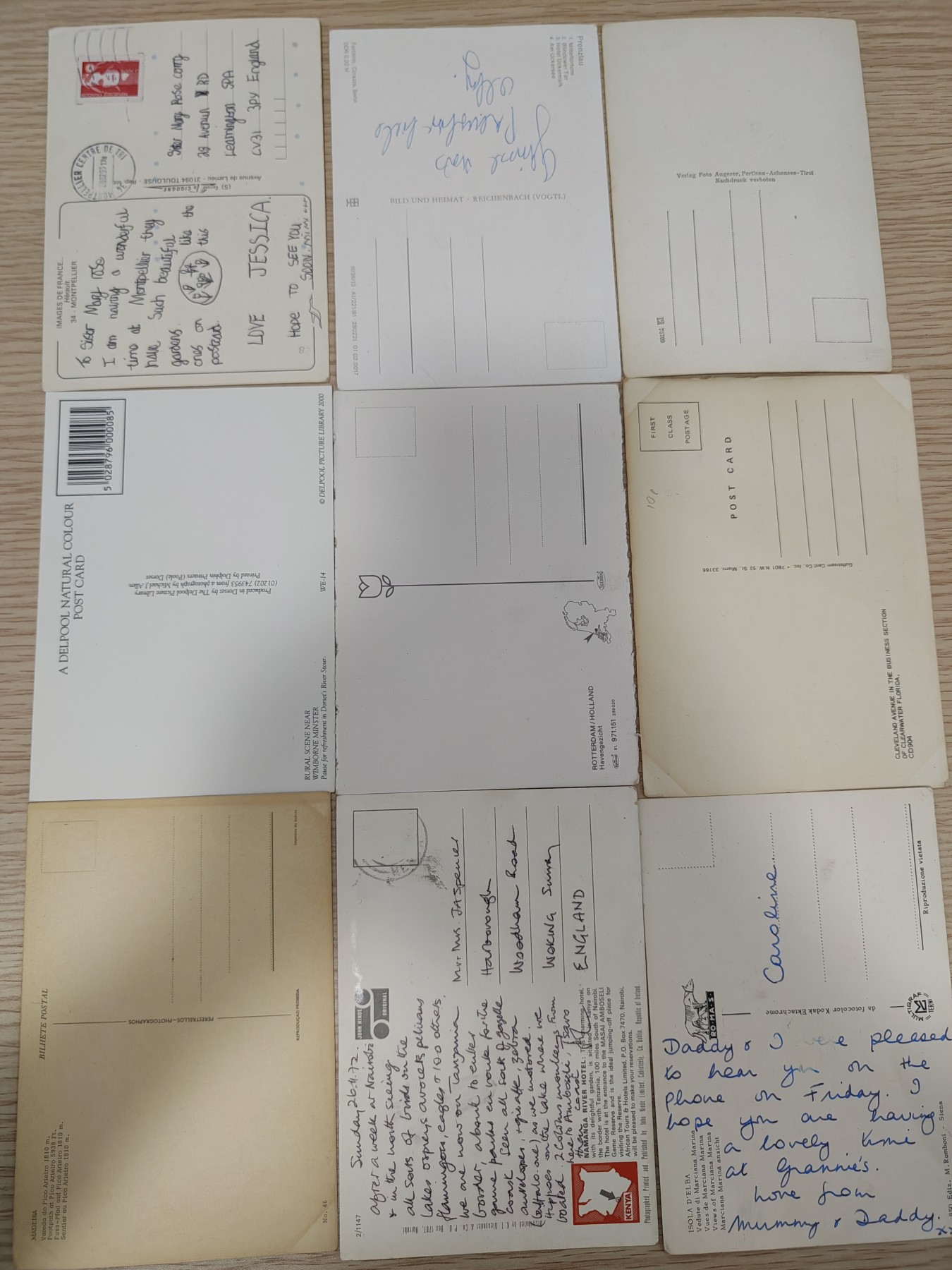 全场0元起拍 第70期 咸鱼国勋章拍卖专场 7月5日（周三）下午6：00开始 各国明信片9张+日本老底片