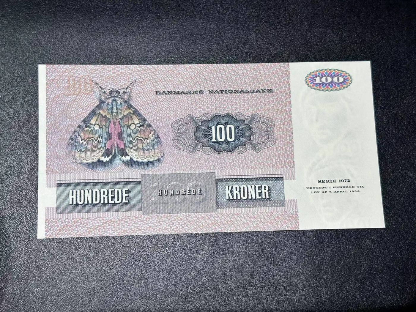 《外钞收藏家》第二百八十一期（连拍第一场） 丹麦动物版100克朗 全新UNC