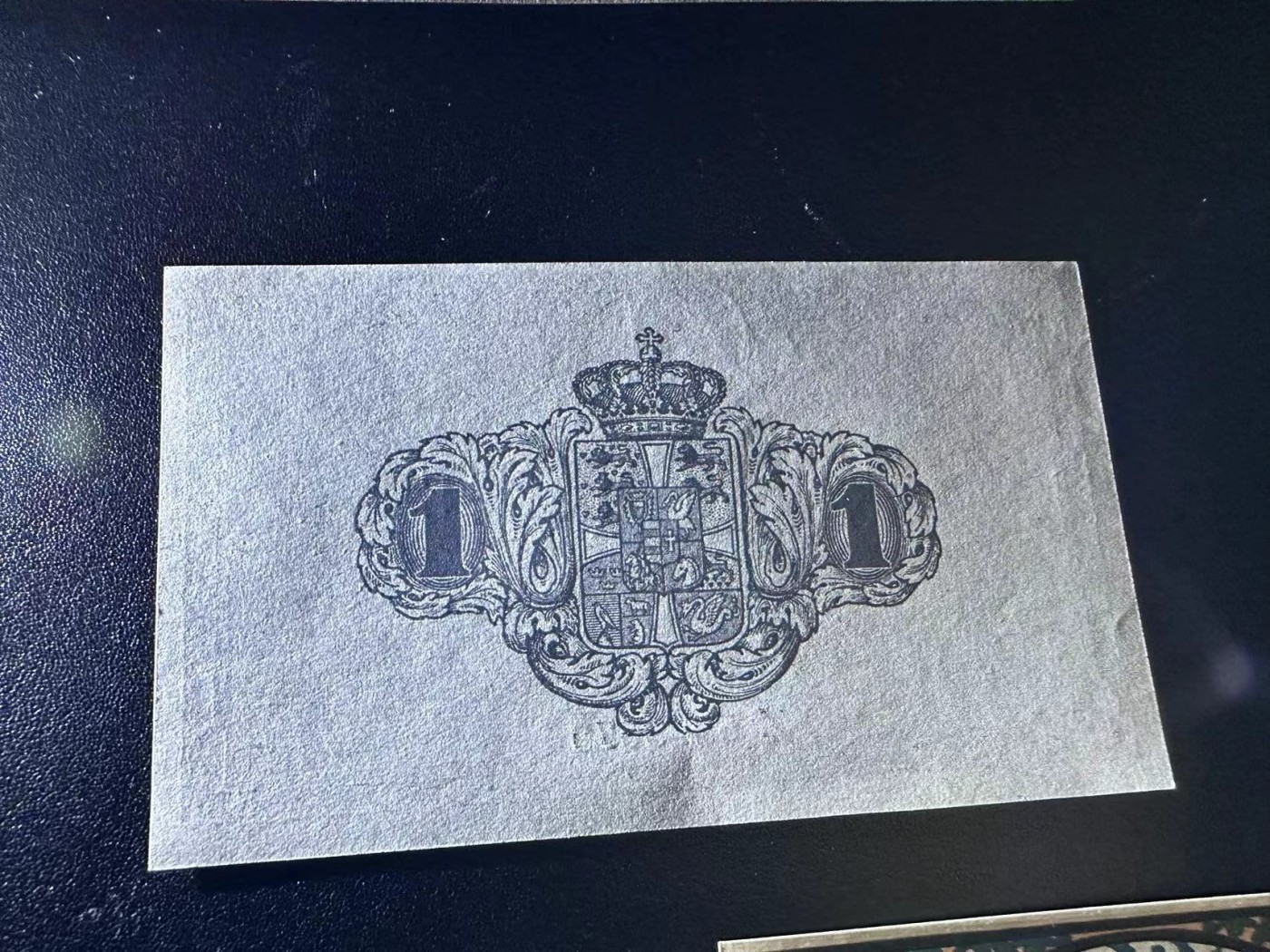 《外钞收藏家》第二百八十一期（连拍第一场） 1921年丹麦克朗 全新 