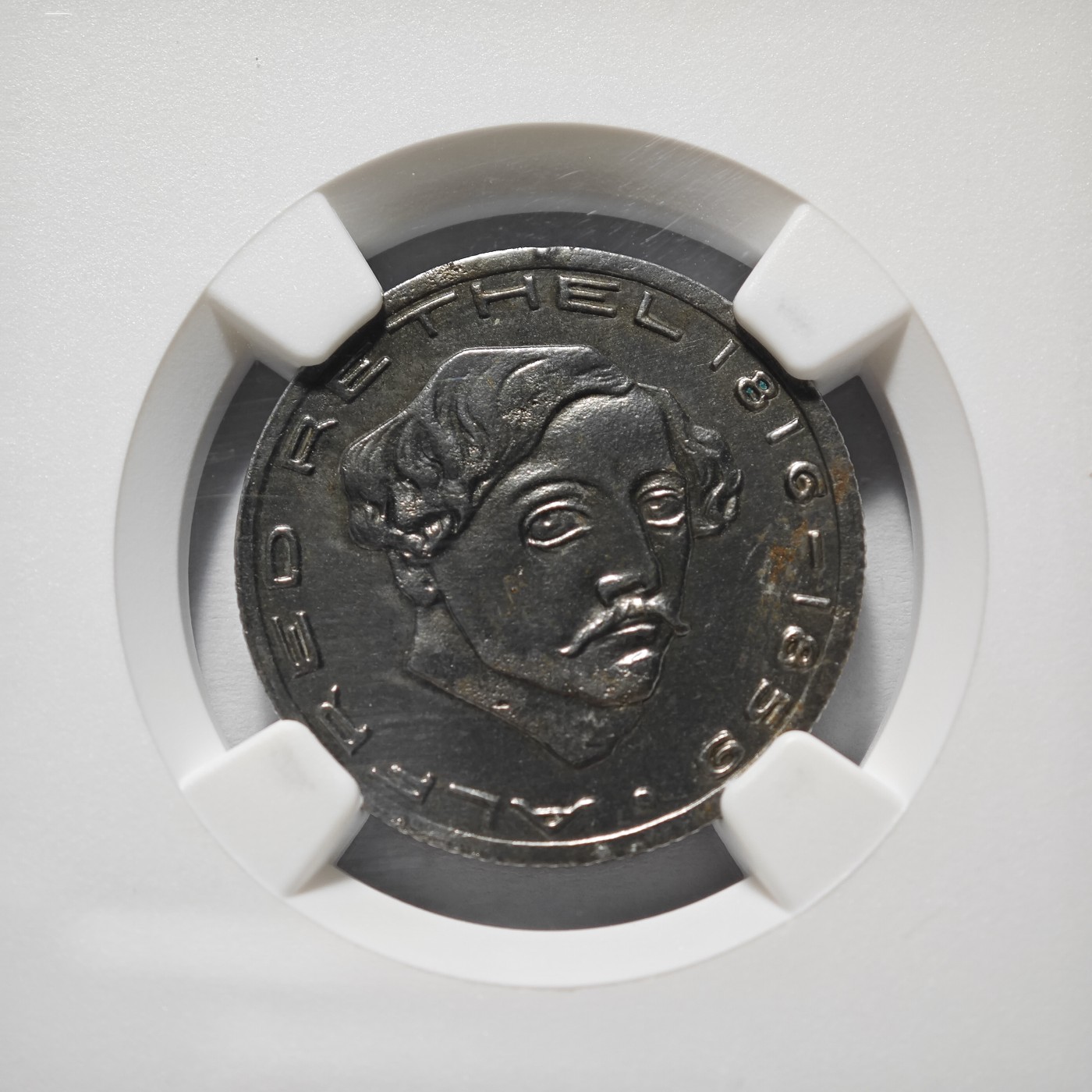 1920年 德国德紧亚琛50芬尼铁币样币 NGC MS63