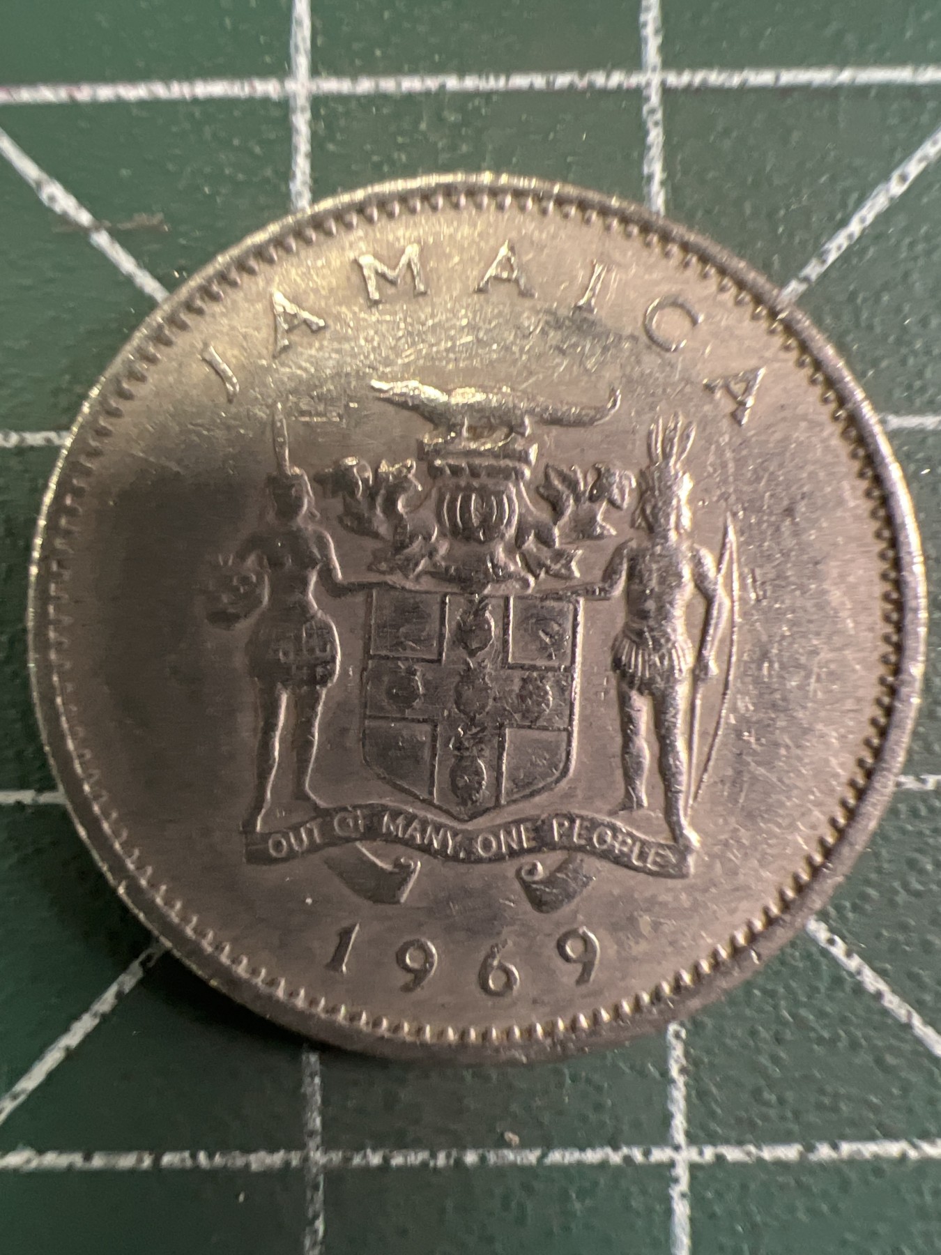 泡泡堂第353期  世界硬币 （无押金，捡漏，全场20包邮，偏远地区除外，接收代拍业务） 牙买加十分