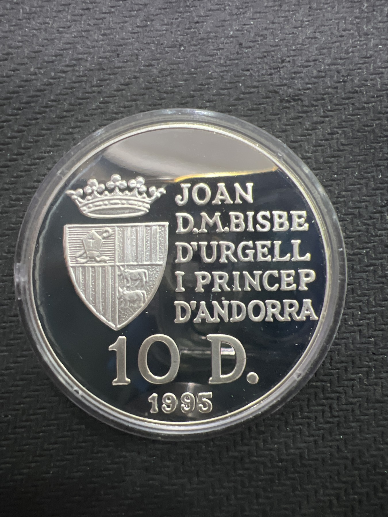 飞翔风筝第三场拍世界纸币银币硬币 安道尔1995年FAO粮农50周年精制银币