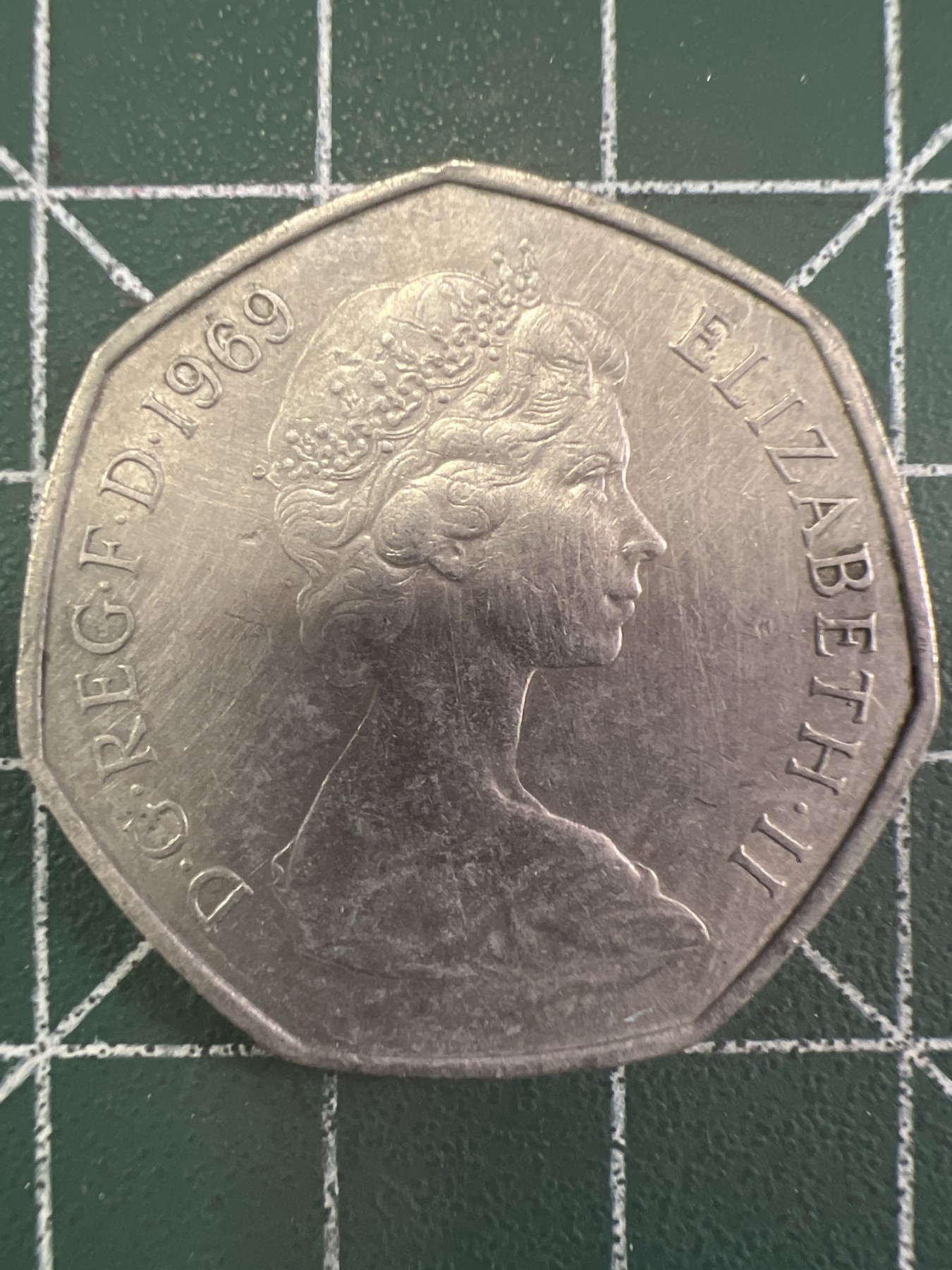 泡泡堂第377期 硬币专场 （无押金，捡漏，全场20包邮，偏远地区除外，接收代拍业务） 英国50便士