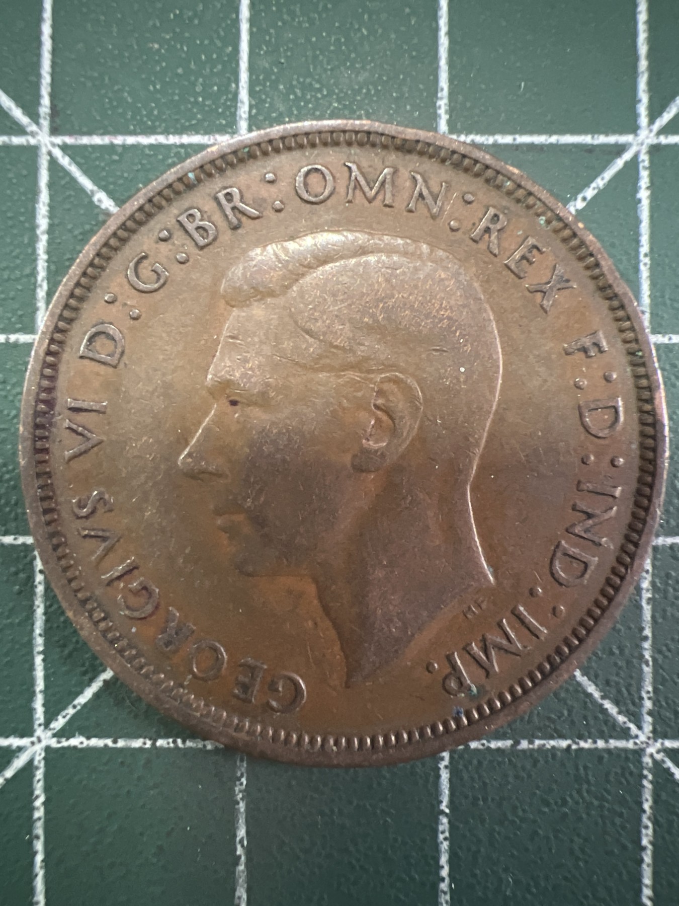 泡泡堂第377期 硬币专场 （无押金，捡漏，全场20包邮，偏远地区除外，接收代拍业务） 乔六一便士1938年