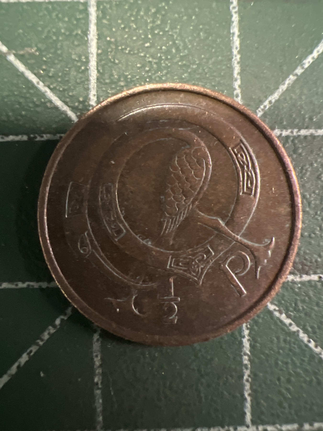 泡泡堂第351期  世界硬币 （无押金，捡漏，全场20包邮，偏远地区除外，接收代拍业务） 爱尔兰1/2P