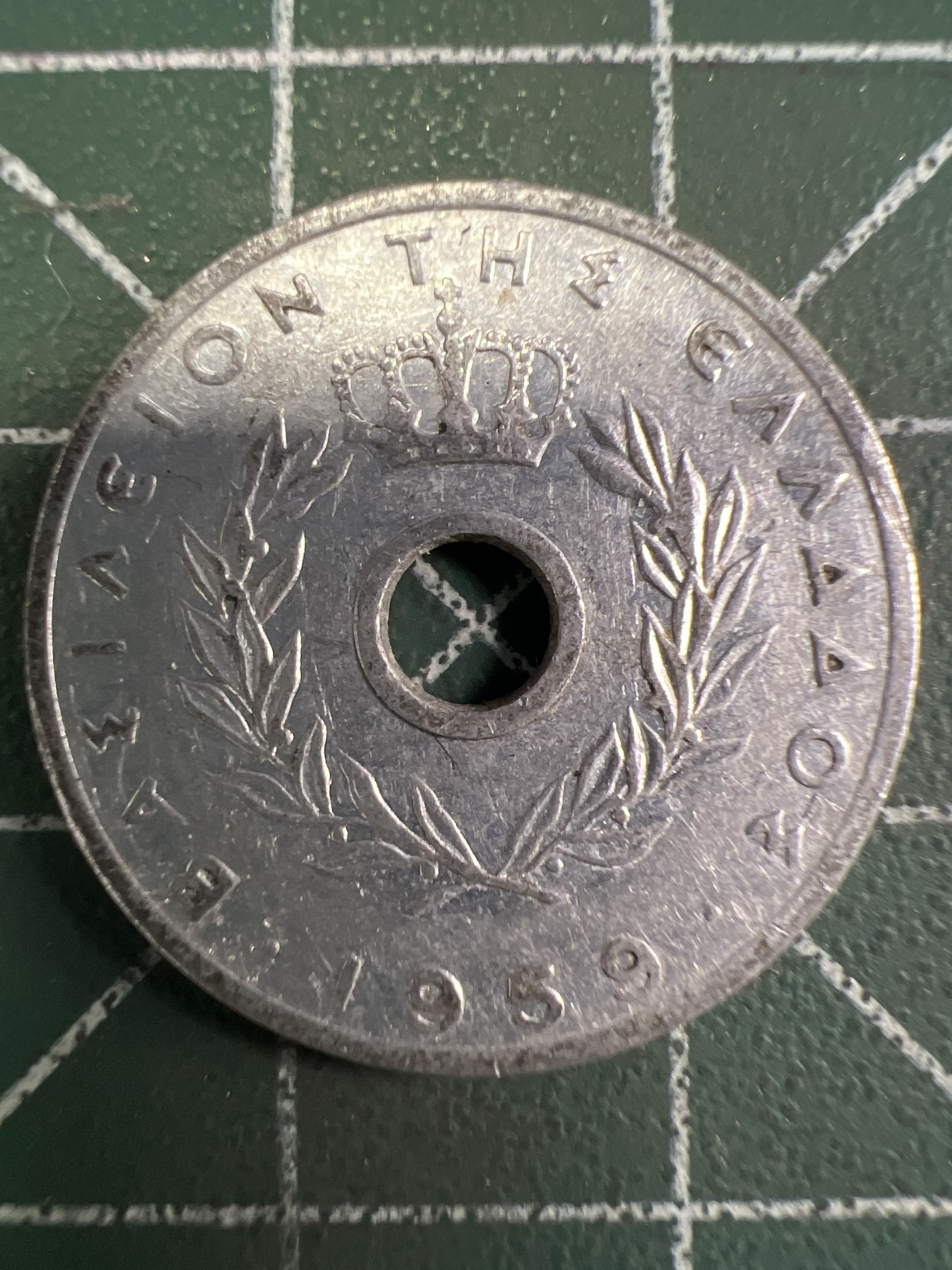 泡泡堂第351期  世界硬币 （无押金，捡漏，全场20包邮，偏远地区除外，接收代拍业务） 希腊10兰普塔孔币