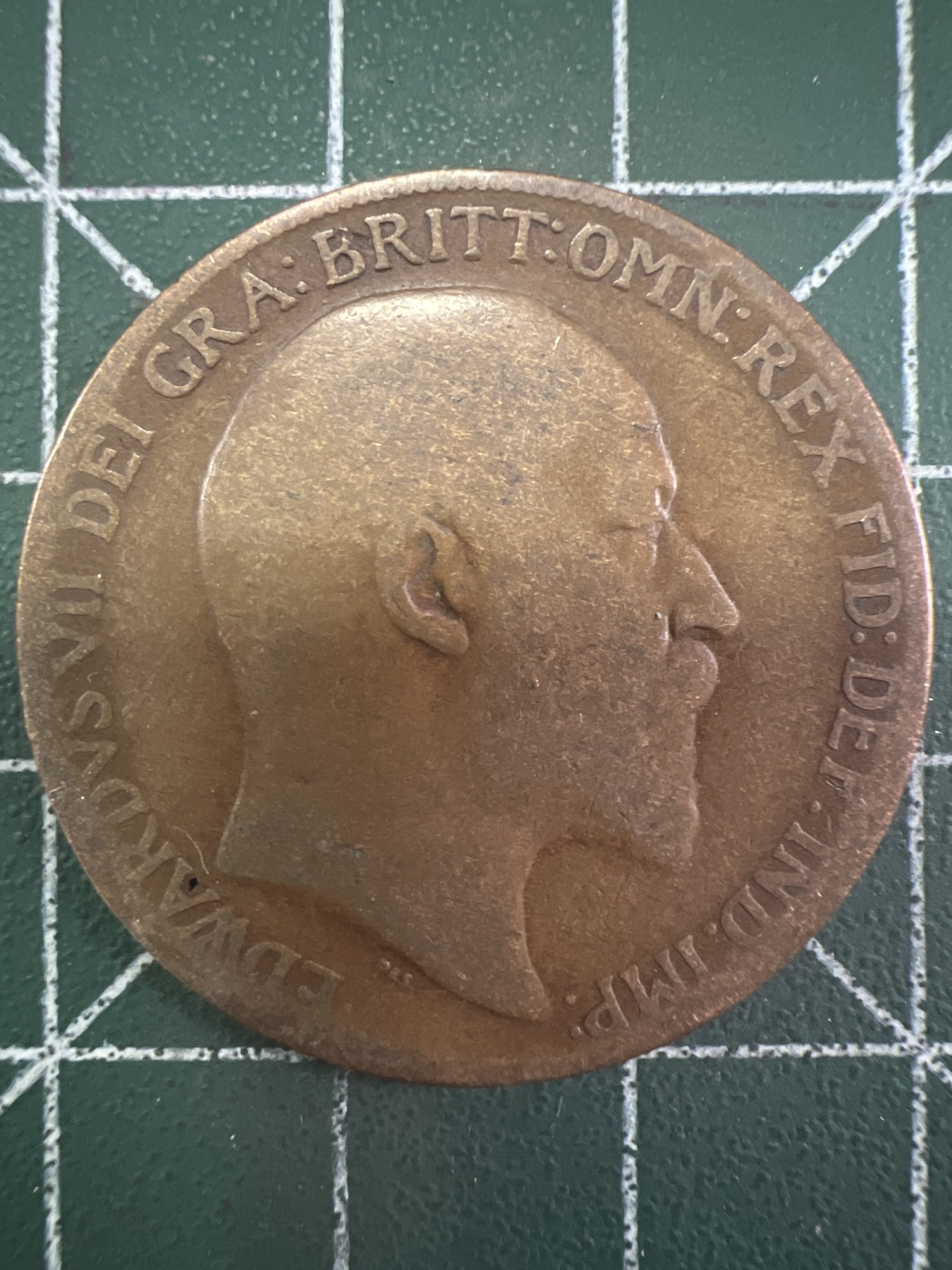 泡泡堂第352期  世界硬币 （无押金，捡漏，全场20包邮，偏远地区除外，接收代拍业务） 乔五一便士1908年