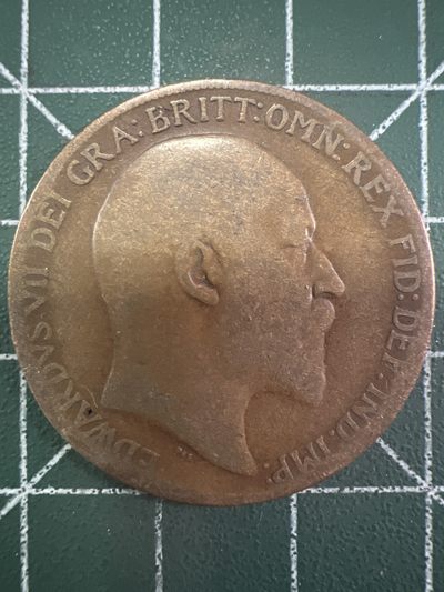 泡泡堂第359期  硬币专场 （无押金，捡漏，全场20包邮，偏远地区除外，接收代拍业务） - 乔五一便士1908年