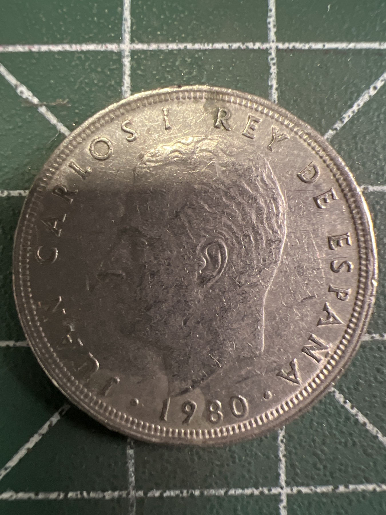 泡泡堂第351期  世界硬币 （无押金，捡漏，全场20包邮，偏远地区除外，接收代拍业务） 西班牙5比塞塔纪念币