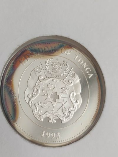 邮币封第四场 1993年汤加纪念银币邮币封