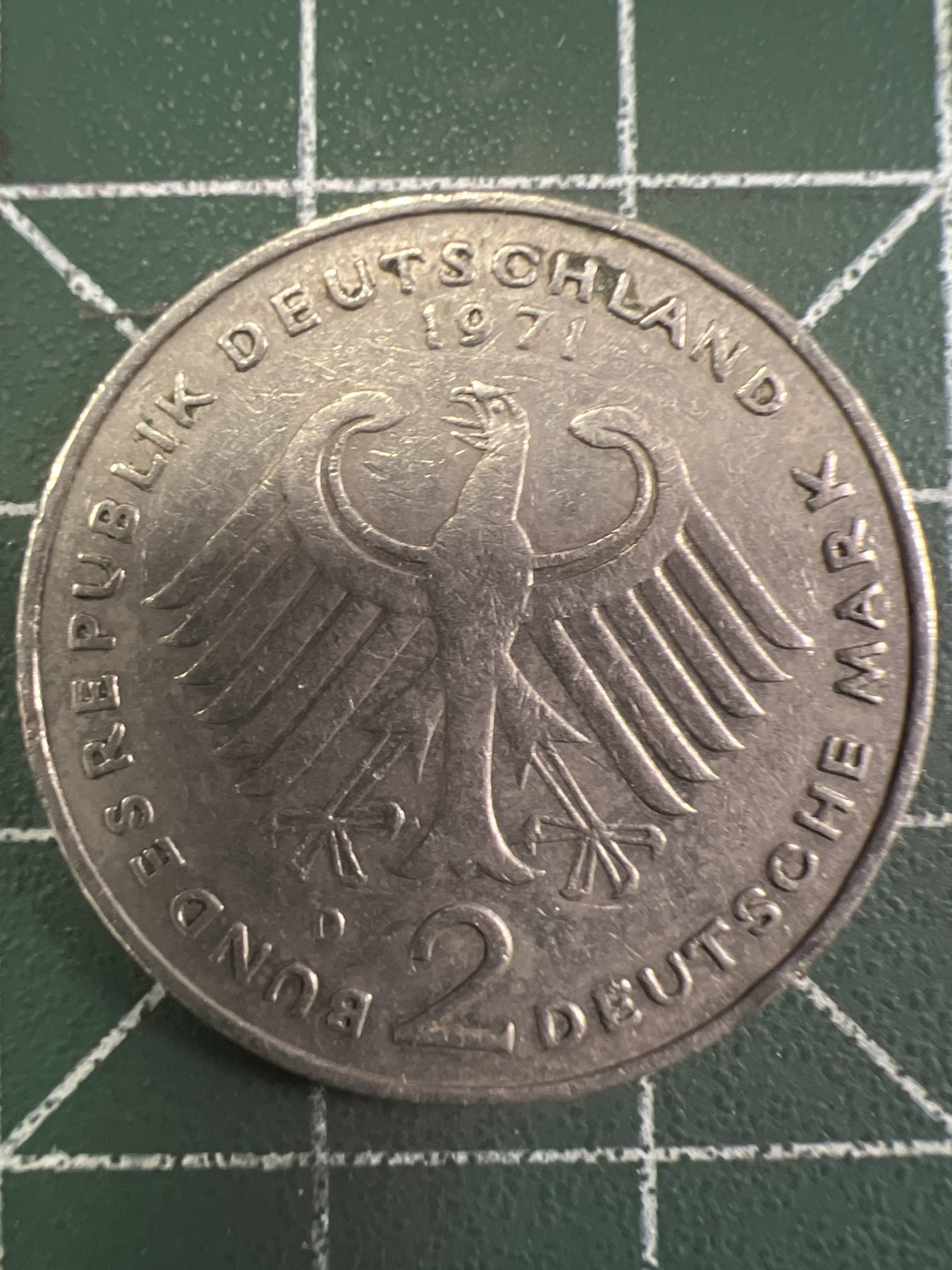 泡泡堂第351期  世界硬币 （无押金，捡漏，全场20包邮，偏远地区除外，接收代拍业务） 德国2马克