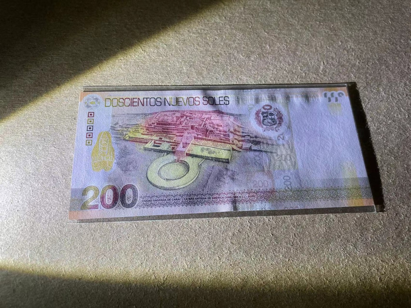 【Blue Auction】✨世界纸币精拍第341期——周日畅拍场 秘鲁 2012年200新索尔 全新UNC 精美