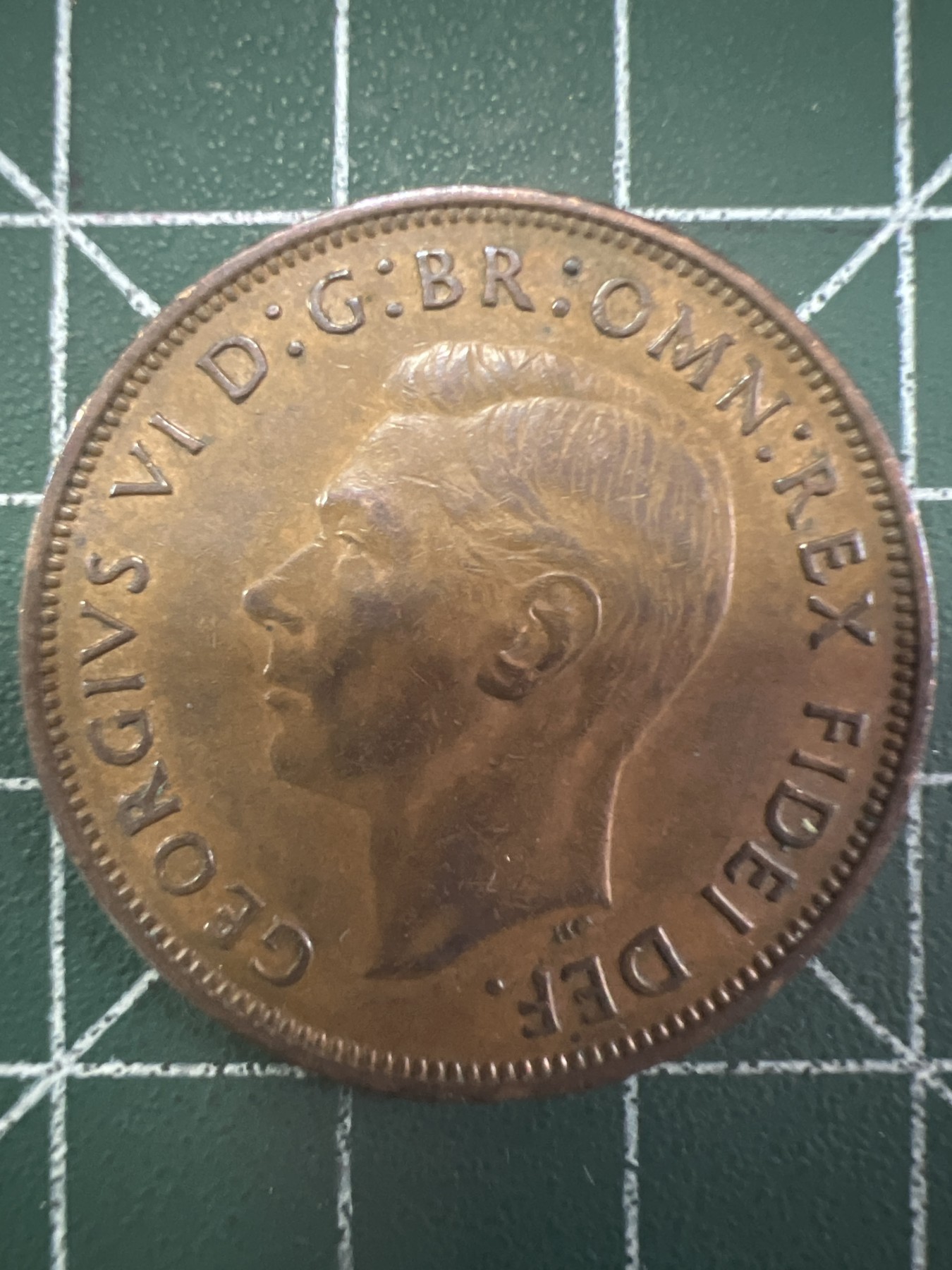 泡泡堂第377期 硬币专场 （无押金，捡漏，全场20包邮，偏远地区除外，接收代拍业务） 乔六一便士1949年