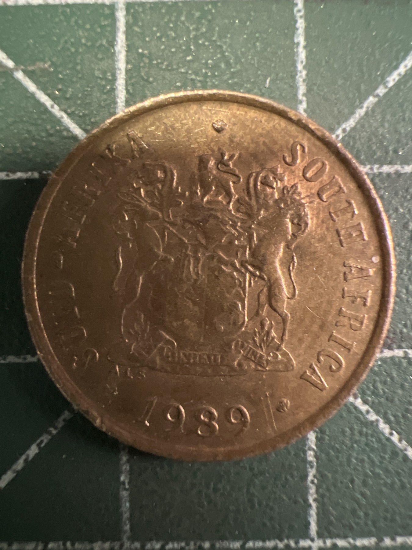 泡泡堂第351期  世界硬币 （无押金，捡漏，全场20包邮，偏远地区除外，接收代拍业务） 南非1C