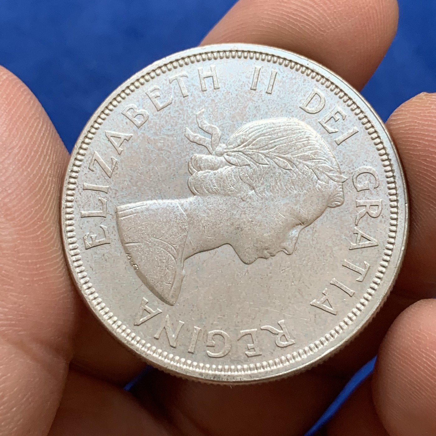 《竞宝斋》第179场-周日，周一2场 (全场包邮) 加拿大 1964年 夏洛特敦和魁北克会议100周年 纪念银币