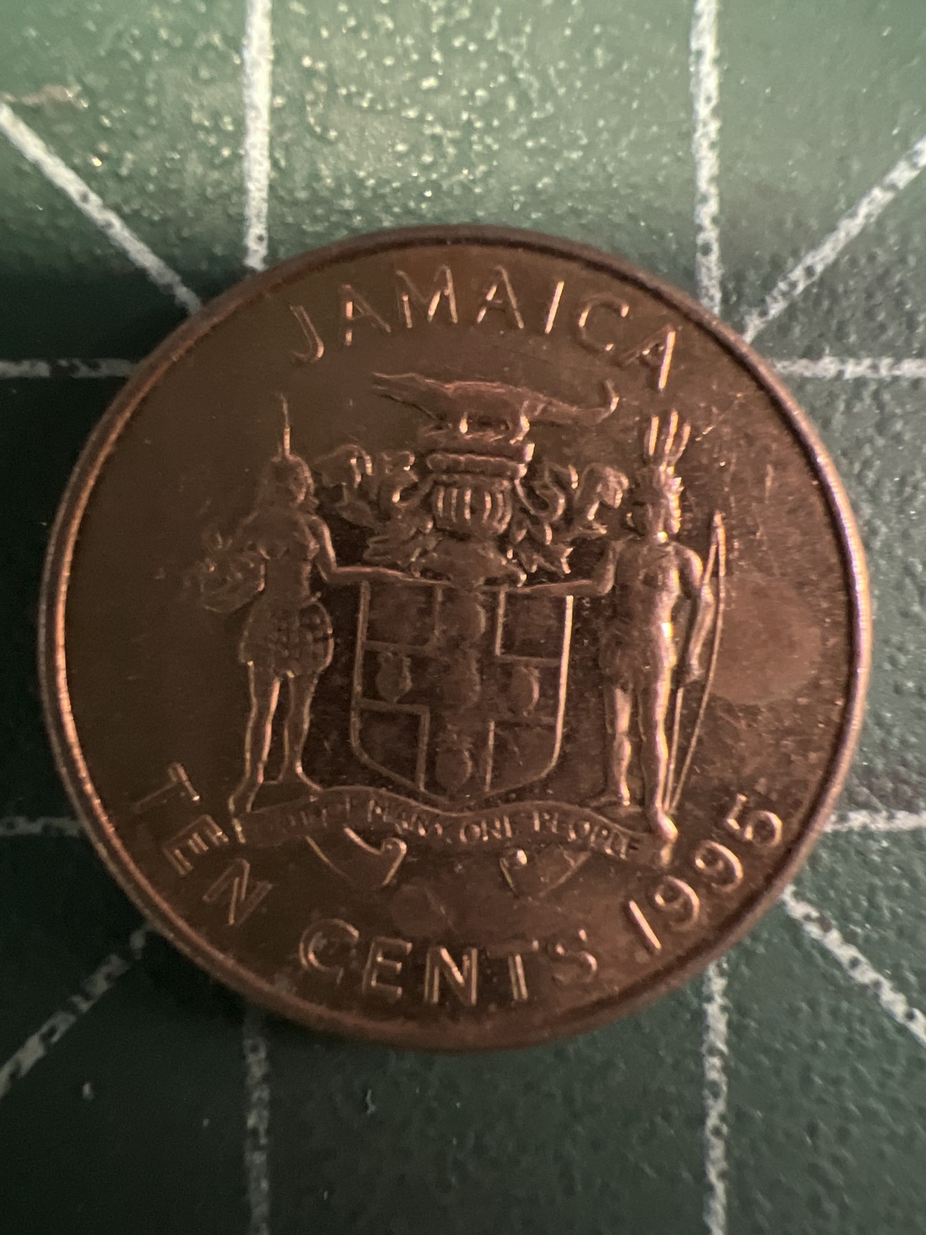 泡泡堂第351期  世界硬币 （无押金，捡漏，全场20包邮，偏远地区除外，接收代拍业务） 牙买加十分