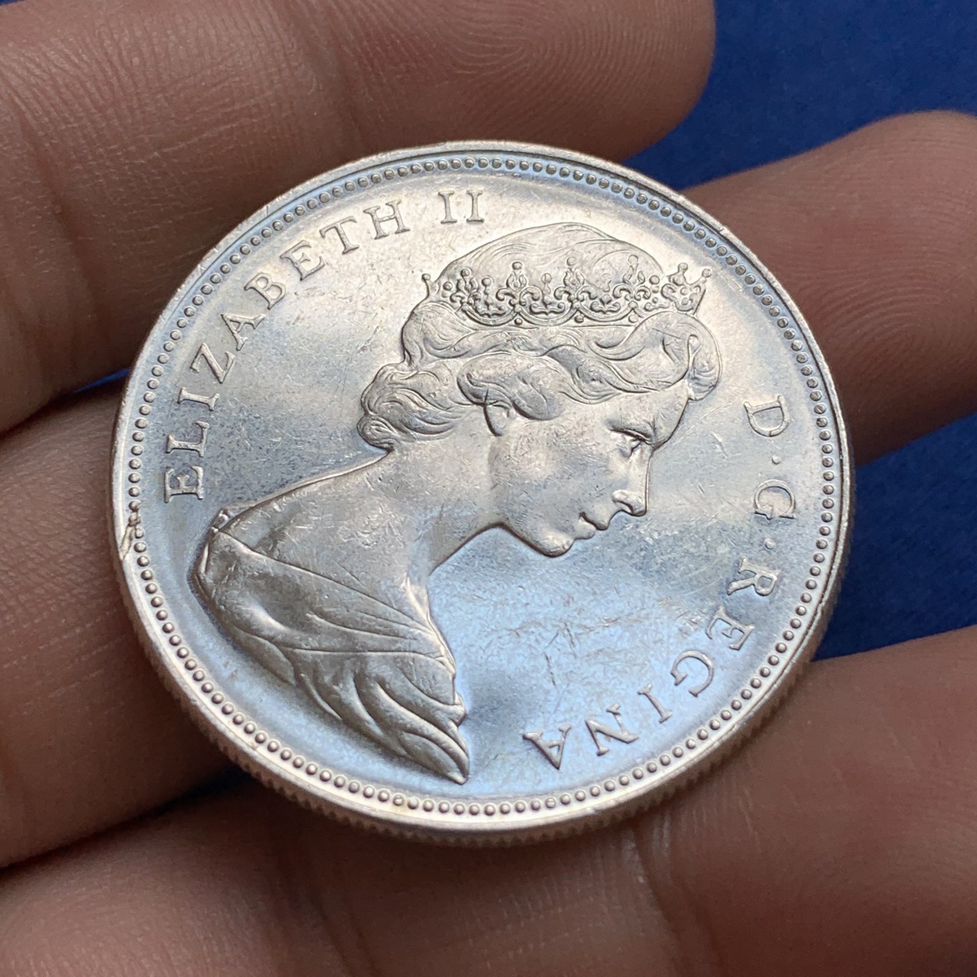 《竞宝斋》第179场-周日，周一2场 (全场包邮) 加拿大 1966年 划船1元银币 高银版