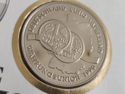 邮币封第四场 1990年东西德合并邮币封