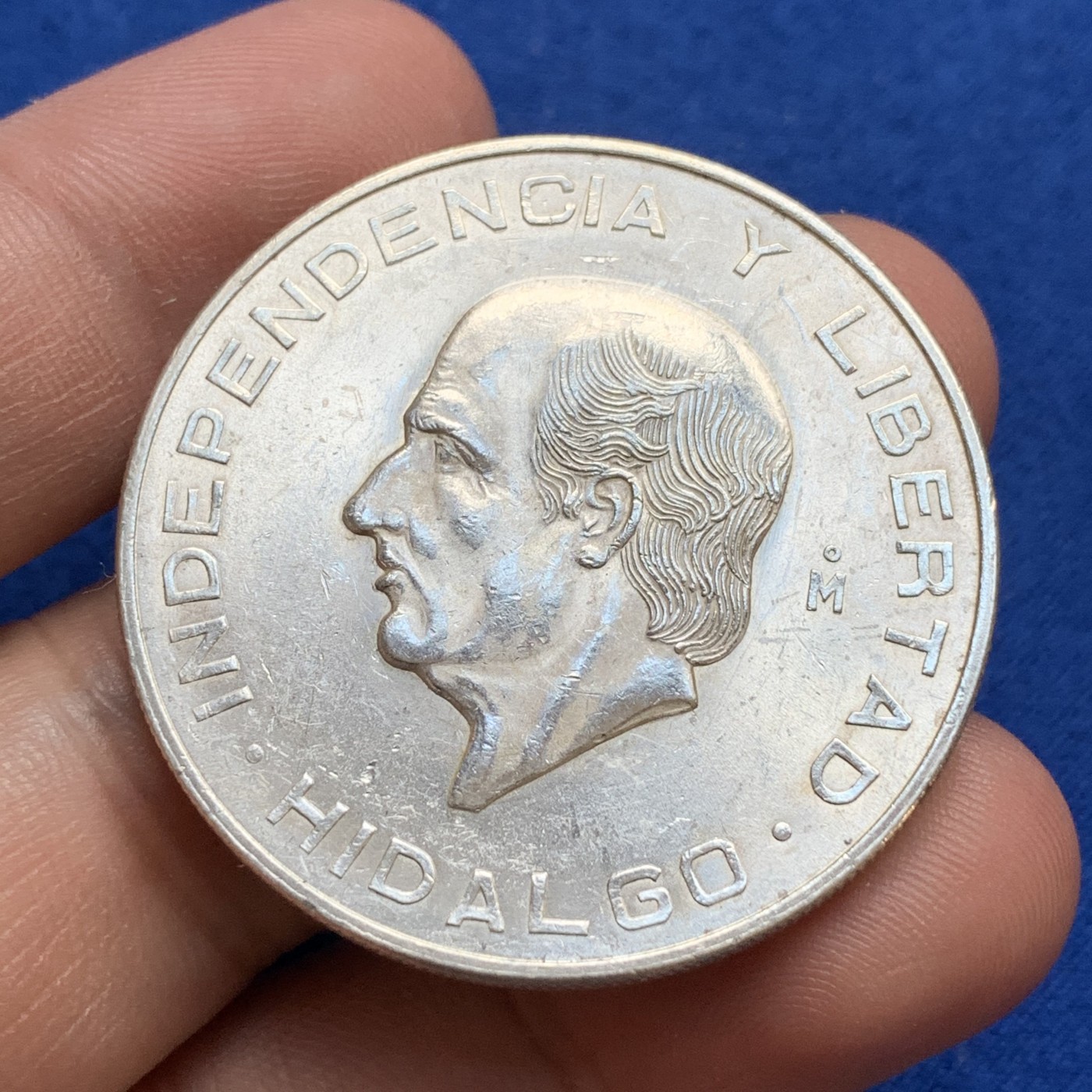 《竞宝斋》第179场-周日，周一2场 (全场包邮) 墨西哥 1956年 10比索大银币