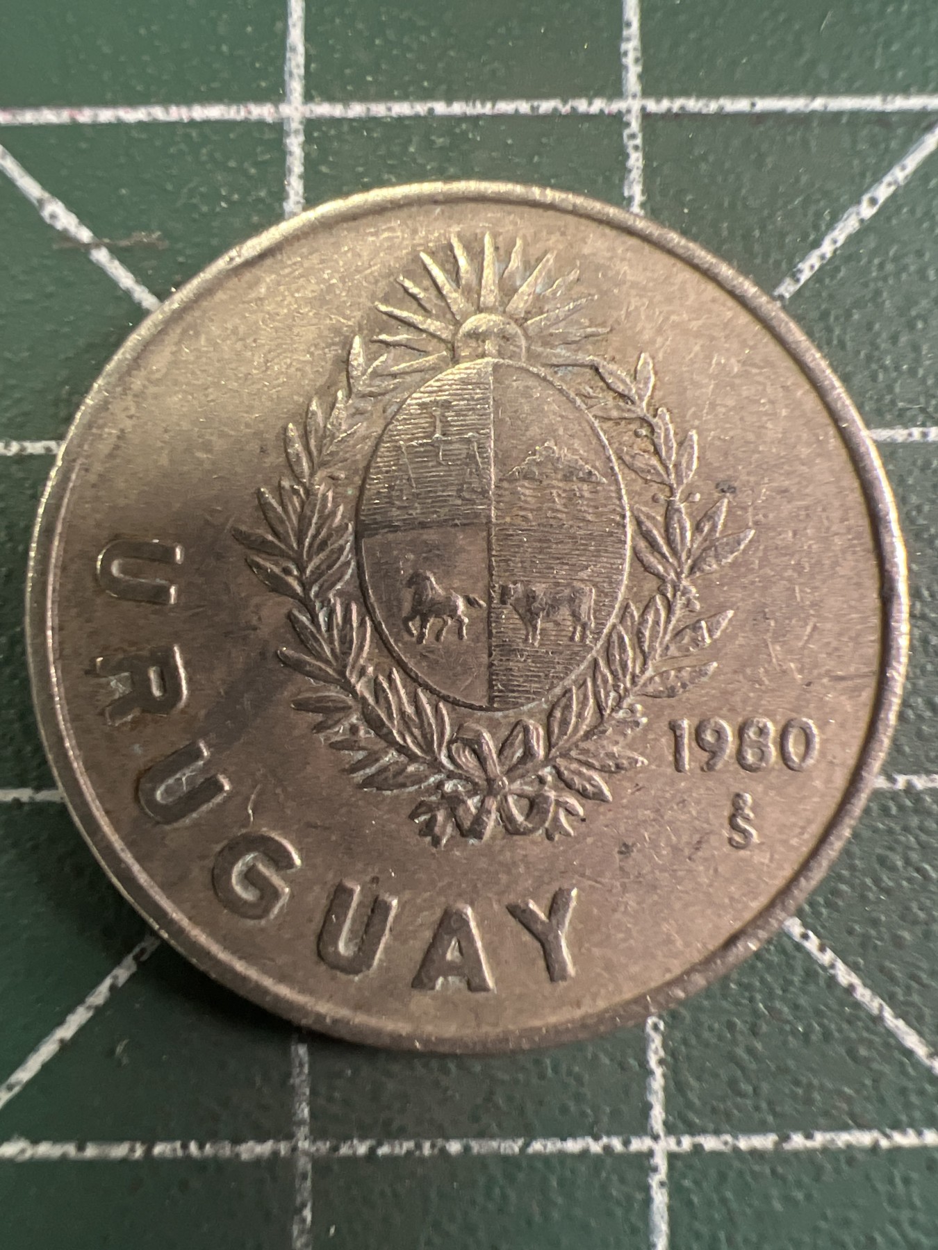 泡泡堂第377期 硬币专场 （无押金，捡漏，全场20包邮，偏远地区除外，接收代拍业务） 乌拉圭1比索