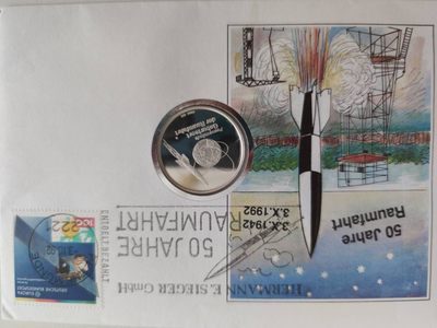 邮币封第四场 火箭发射50周年纪念